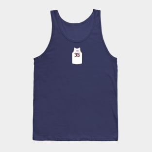 Christian Wood Jersey White Qiangy Tank Top